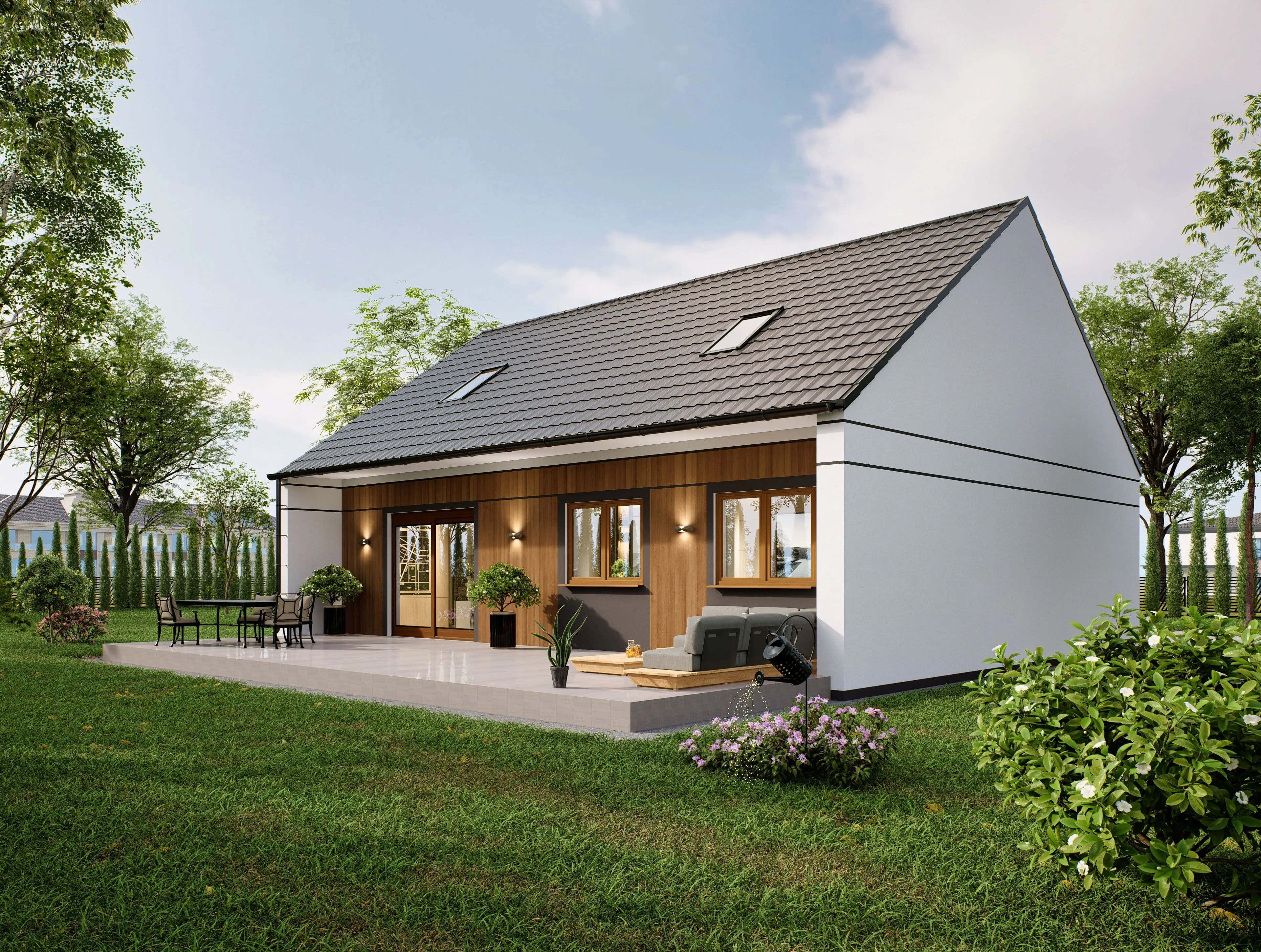 Wizualizacja domu smart-25_2+1